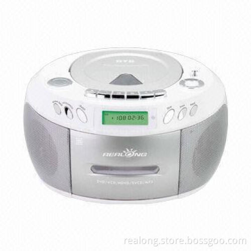 Portable DVD Player with FM/AM Radio and Carrying Handle